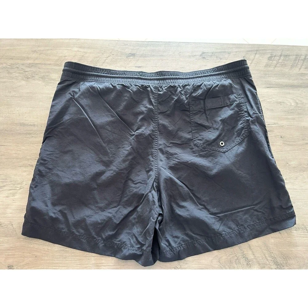 Polo Ralph Lauren Swim Trunks Black Pony Men’s Shorts Size L